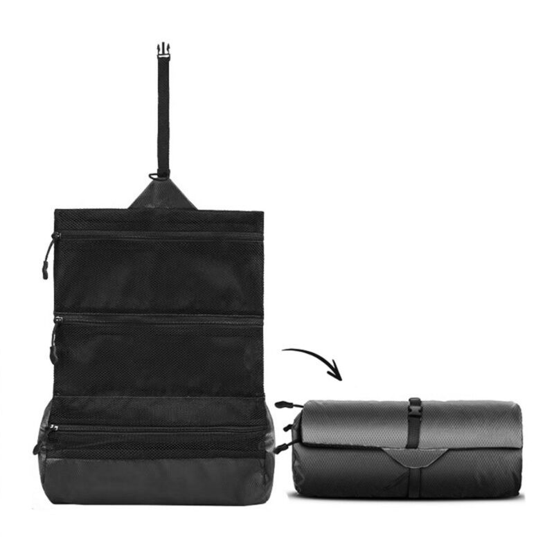 Custom Foldable Travel Toiletry Bag Dopp Kit - 8