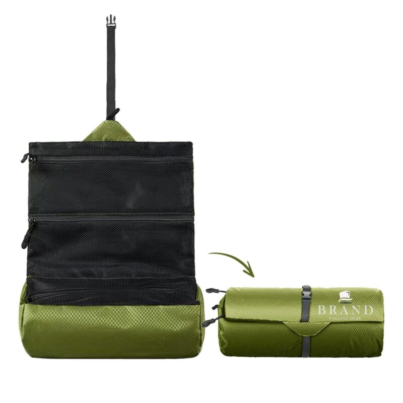 Custom Foldable Travel Toiletry Bag Dopp Kit - 9