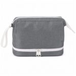 Custom Framed Double Layer Toiletry Bag - 4