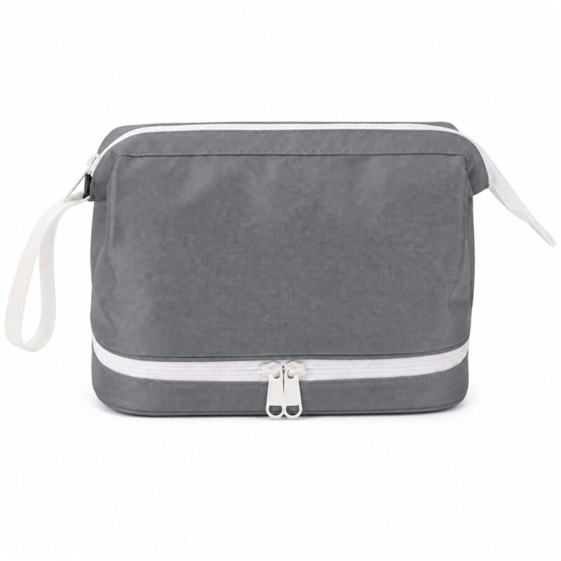 Custom Framed Double Layer Toiletry Bag - 4