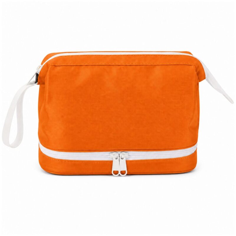 Custom Framed Double Layer Toiletry Bag - 7
