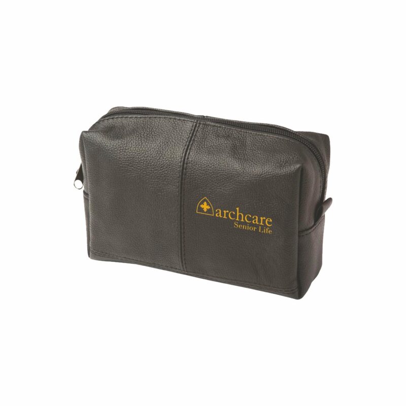 Genuine-Leather-Dopp-Bag-TR1520 Custom Genuine Leather Dopp Bag