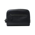 Custom Gucci Men's Micro Gg Guccissima Dopp Bag