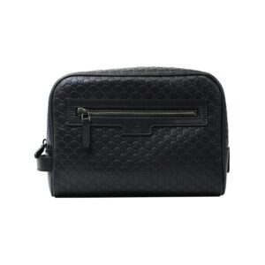 Custom Gucci Men's Micro Gg Guccissima Dopp Bag