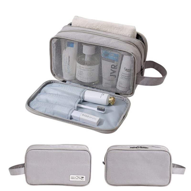 Custom Handheld Dry Wet Separation Toiletry Bag - 1