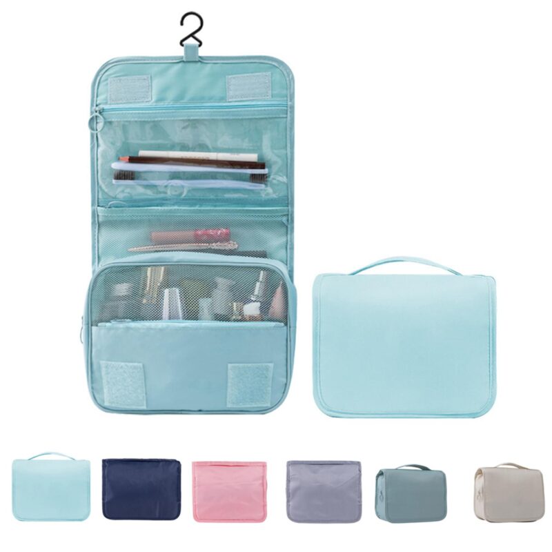 Custom Hanging Cosmetic Toiletry Bag - 1