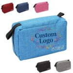 Custom Hanging Heather Toiletry Kit