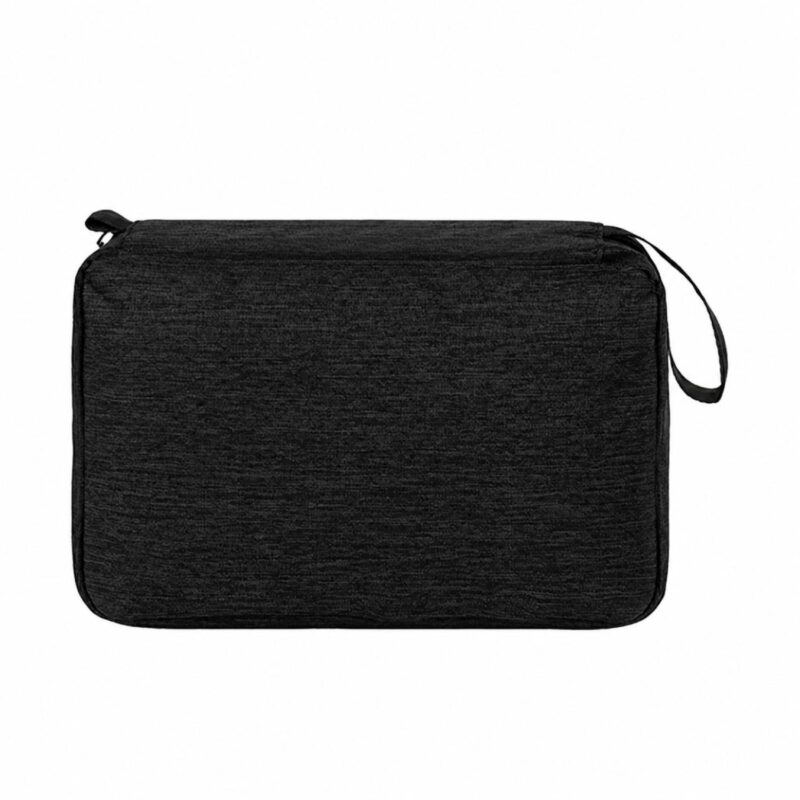 Custom Hanging Heathered Toiletry Bag - 2