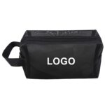Custom Hanging Mesh Zippered Shower Toiletry Bag