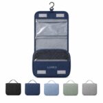 Custom Hanging Polyester Toiletry Bag With Compartments