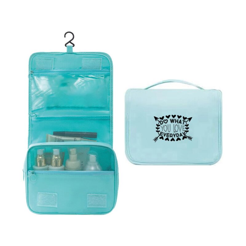 Custom Hanging Toiletry Bag - 8