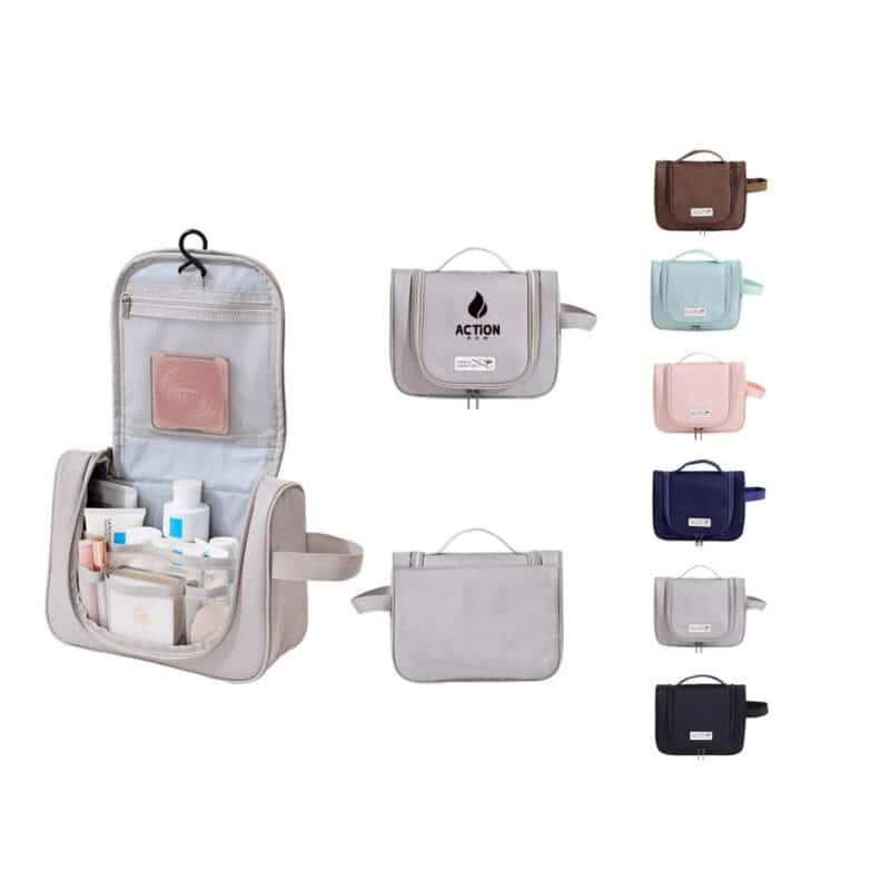 Custom Hanging Toiletry Bag - 8