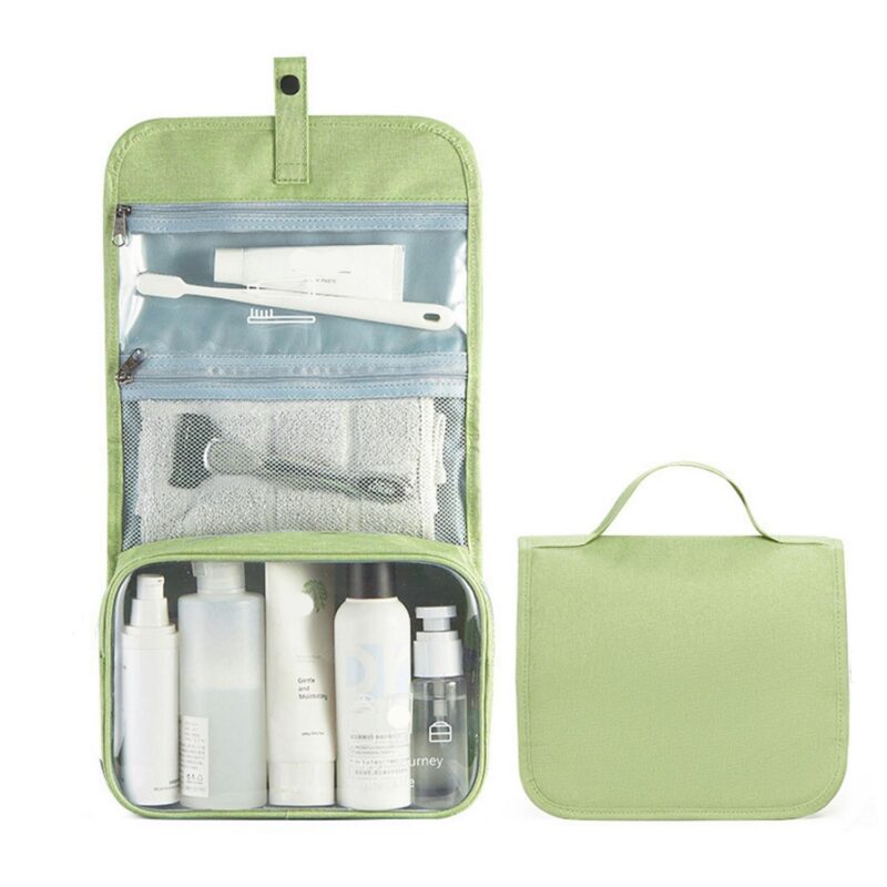Custom Hanging Toiletry Bag For Travel - 3
