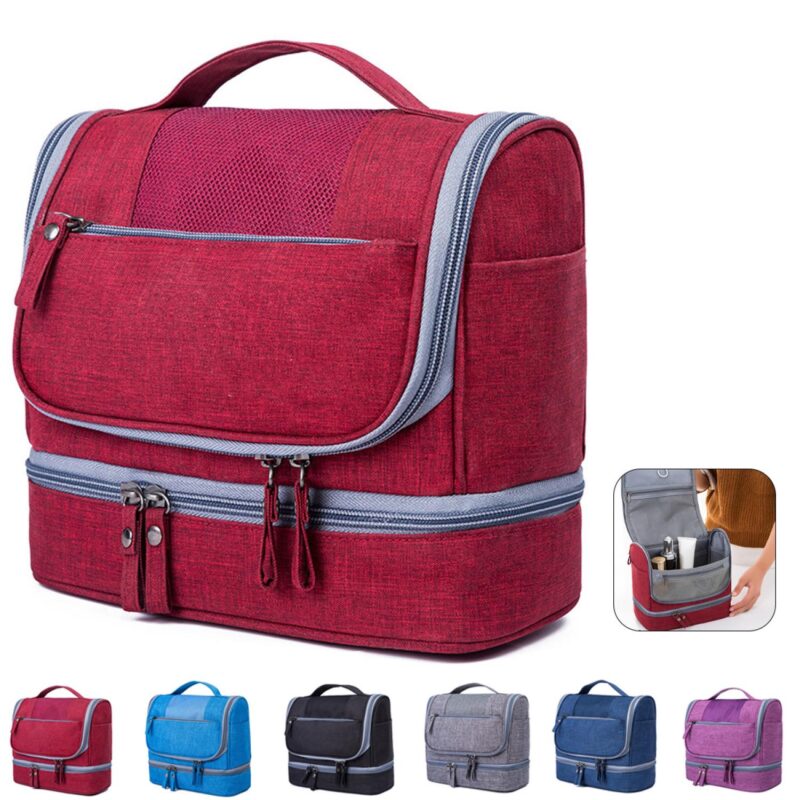 Custom Hanging Toiletry Bag - 1
