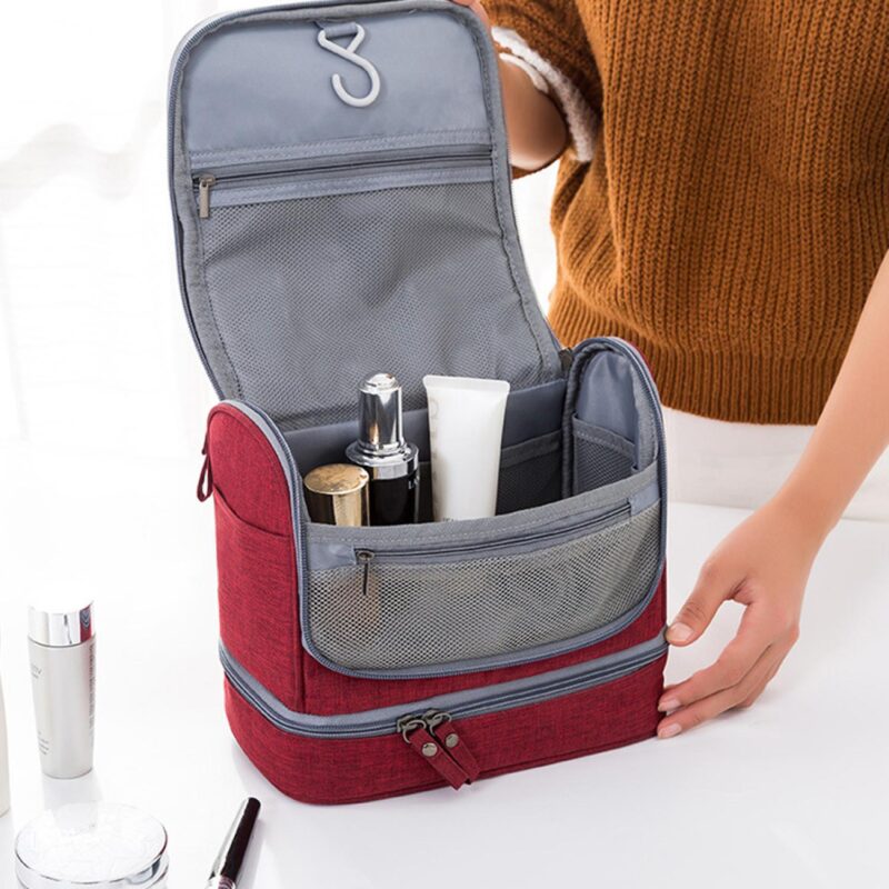 Custom Hanging Toiletry Bag - 9