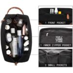Custom Hanging Toiletry Bag with Dopp Kit Design for Easy Storage