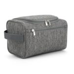 Custom Hanging Toiletry Bag with Front Zip Pocket - 3