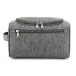 Custom Hanging Toiletry Bag with Front Zip Pocket - 7