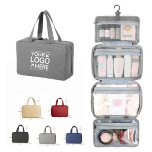 Custom Hanging Travel Toiletry Bag
