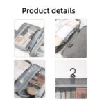 Custom Hanging Travel Toiletry Bag - 4