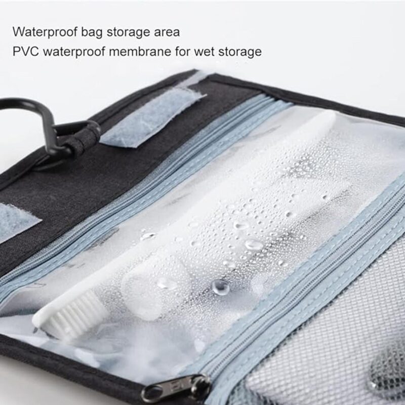 Custom Hanging Travel Toiletry Bag - 4