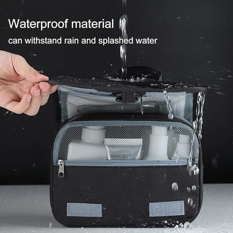 Custom Hanging Travel Toiletry Bag - 5