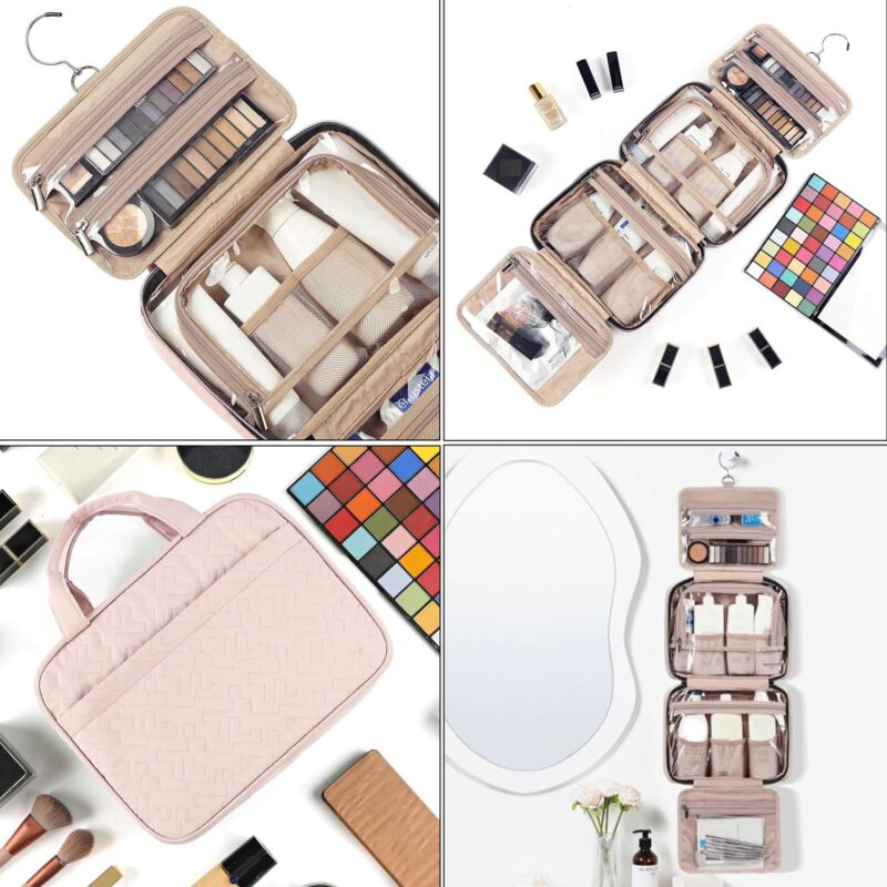 Custom Hanging Travel Toiletry Bag - 9