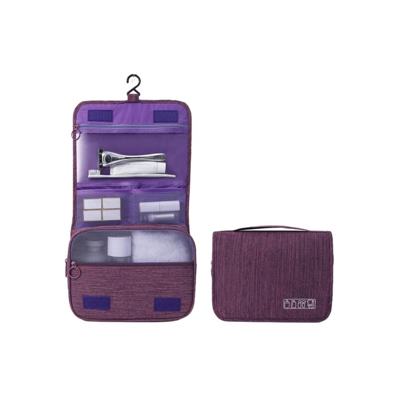 Custom Hanging Travel Toiletry Bag - 6