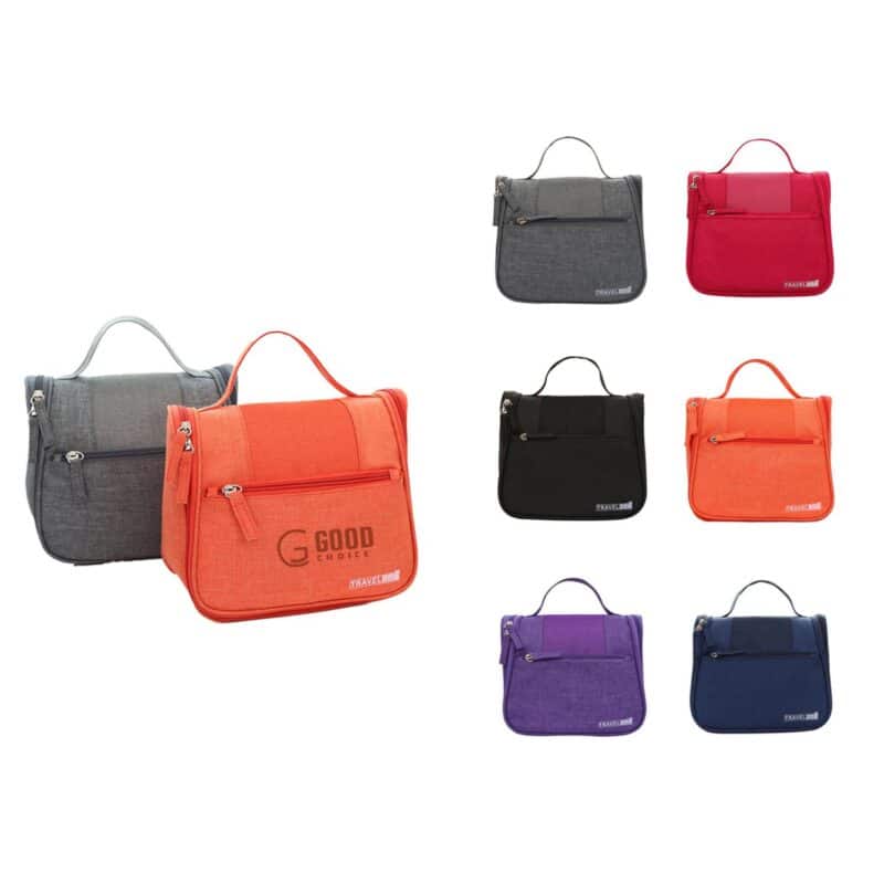Custom Hanging Travel Toiletry Bag - 8