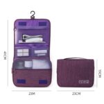Custom Hanging Travel Toiletry Bag - 5