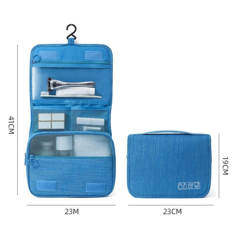 Custom Hanging Travel Toiletry Bag - 6