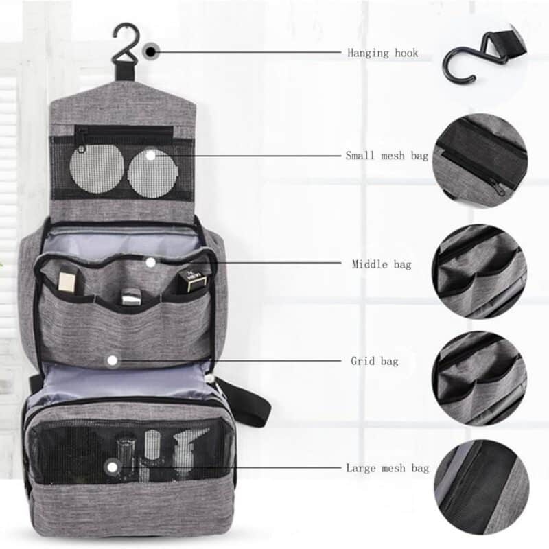 Custom Hanging Travel Toiletry Bag - 2