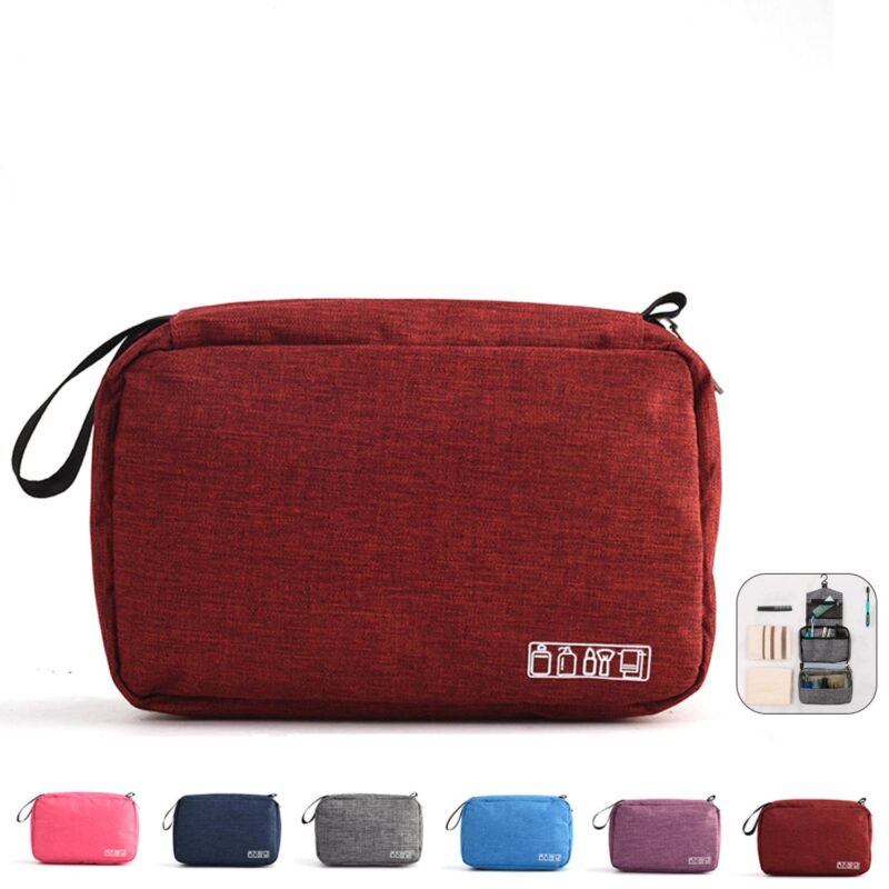 Custom Hanging Travel Toiletry Bag - 1