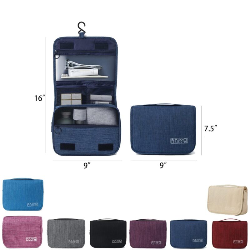 Custom Hanging Travel Toiletry Bag - 1