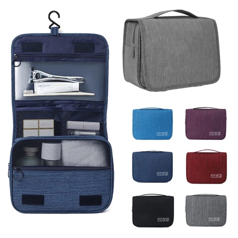 Custom Hanging Travel Toiletry Bag - 1
