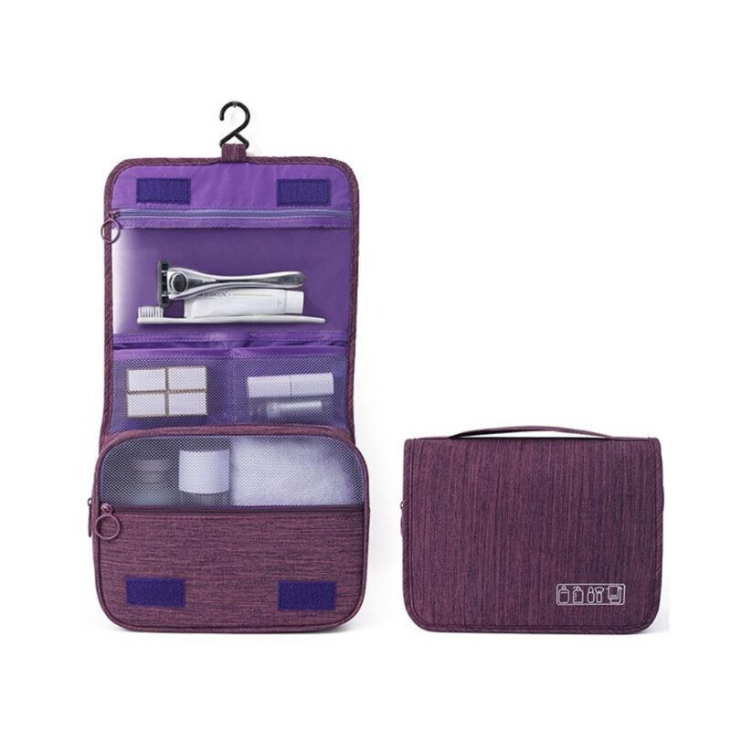 Custom Hanging Travel Toiletry Bag - 5
