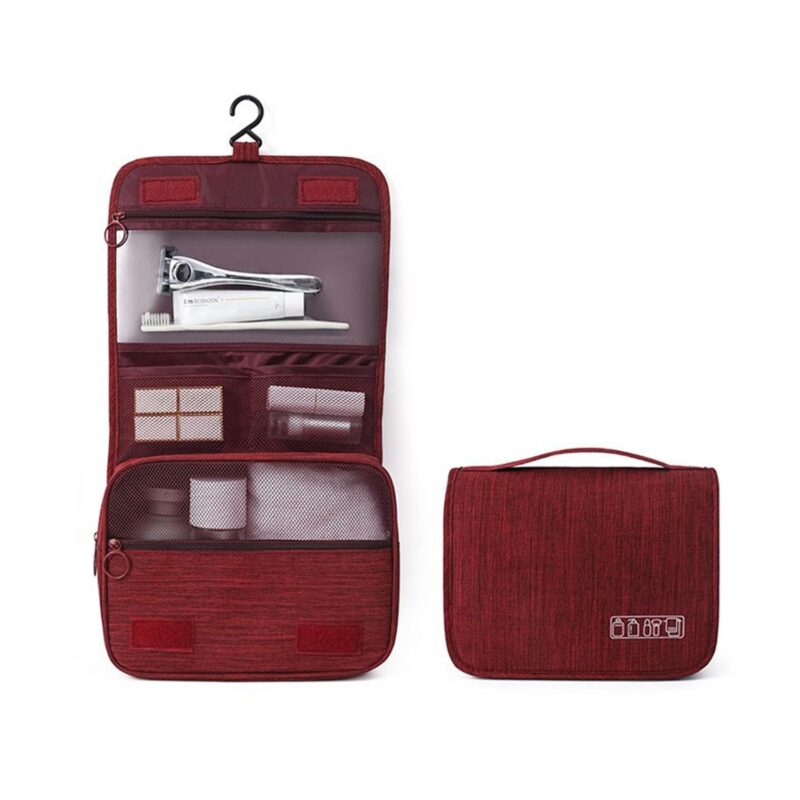 Custom Hanging Travel Toiletry Bag - 7