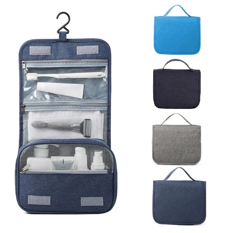 Custom Hanging Travel Toiletry Bag - 1