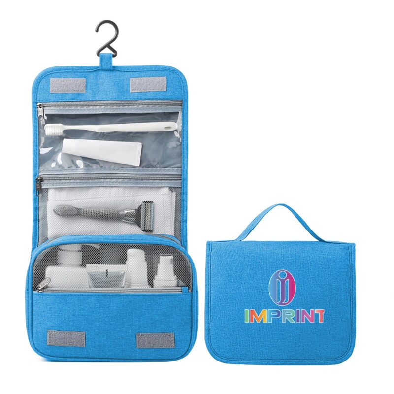 Custom Hanging Travel Toiletry Bag - 5