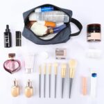 Custom Hanging Travel Toiletry Bag Water Resistant Shaving Pouch - 2