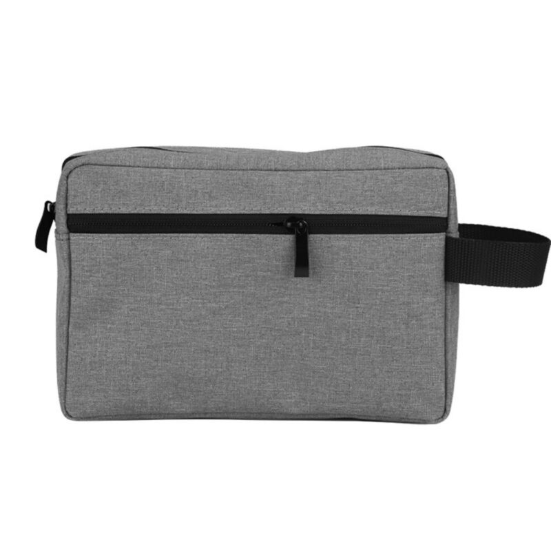 Custom Hanging Travel Toiletry Bag Water Resistant Shaving Pouch - 5
