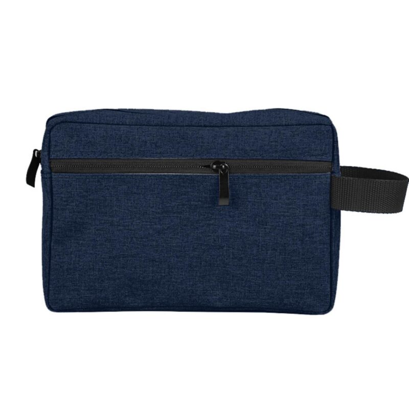 Custom Hanging Travel Toiletry Bag Water Resistant Shaving Pouch - 6