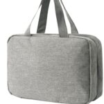 Custom Hanging Travel Toiletry Bag with Hook and 4 Compartments - 1