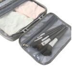 Custom Hanging Travel Toiletry Bag with Hook and 4 Compartments - 4