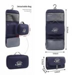 Custom Hanging Travel Toiletry Bag with Wet-Dry Separation - 3
