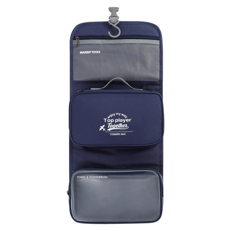 Custom Hanging Travel Toiletry Bag with Wet-Dry Separation - 5