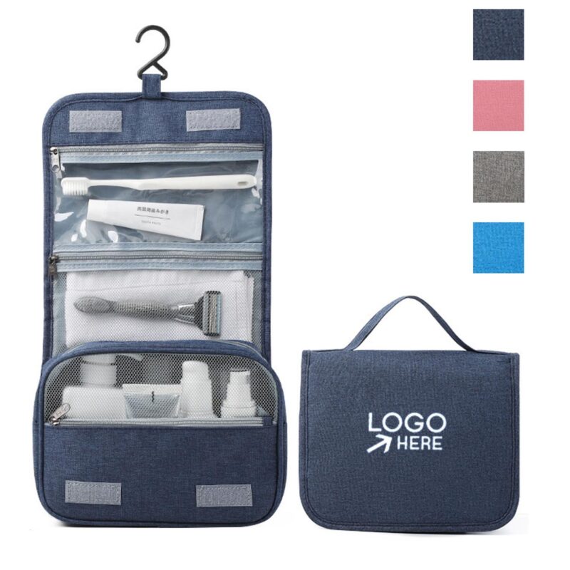 Custom Hanging Travel Toiletry Bag–Compact And Durable