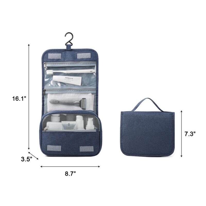 Custom Hanging Waterproof Travel Toiletry Bag - 1