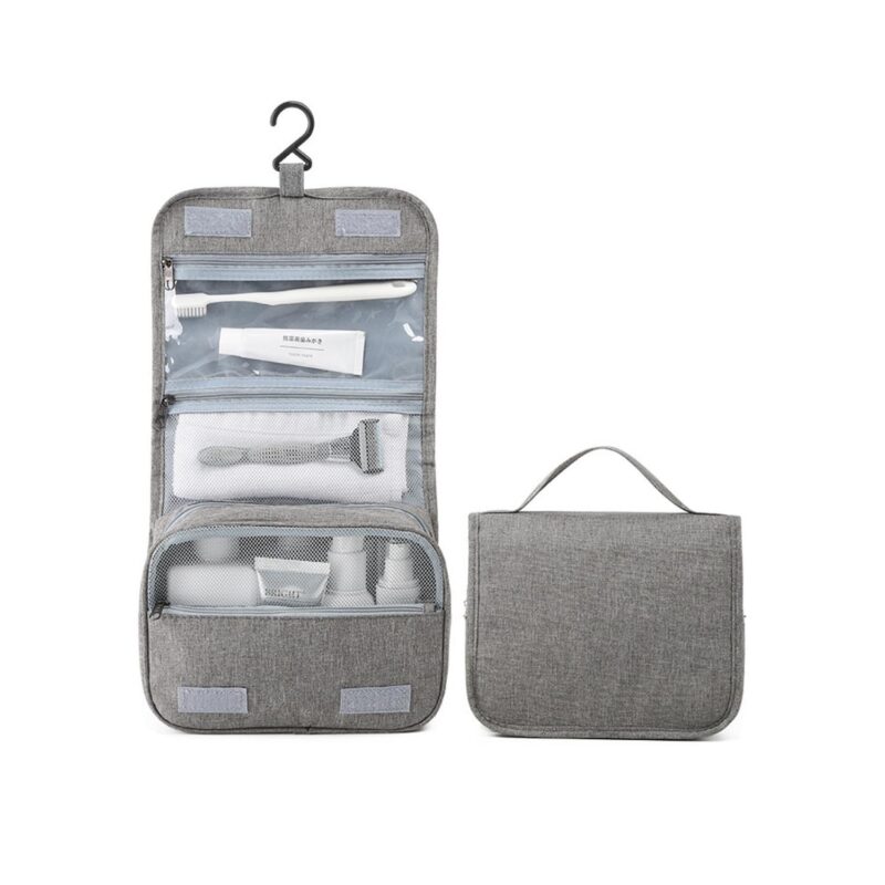 Custom Hanging Waterproof Travel Toiletry Bag - 4