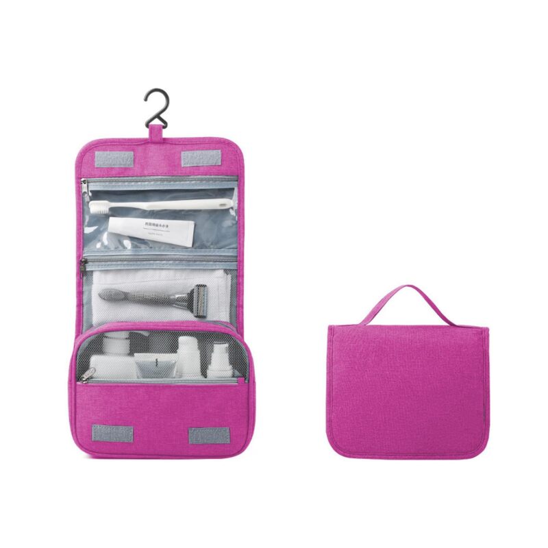 Custom Hanging Waterproof Travel Toiletry Bag - 7